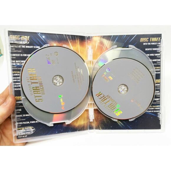 Star Trek: Discovery Emmy DVDs, Season 1, 15 eps. 4-DVDs - Used Gently Watched - Picture 5 of 5